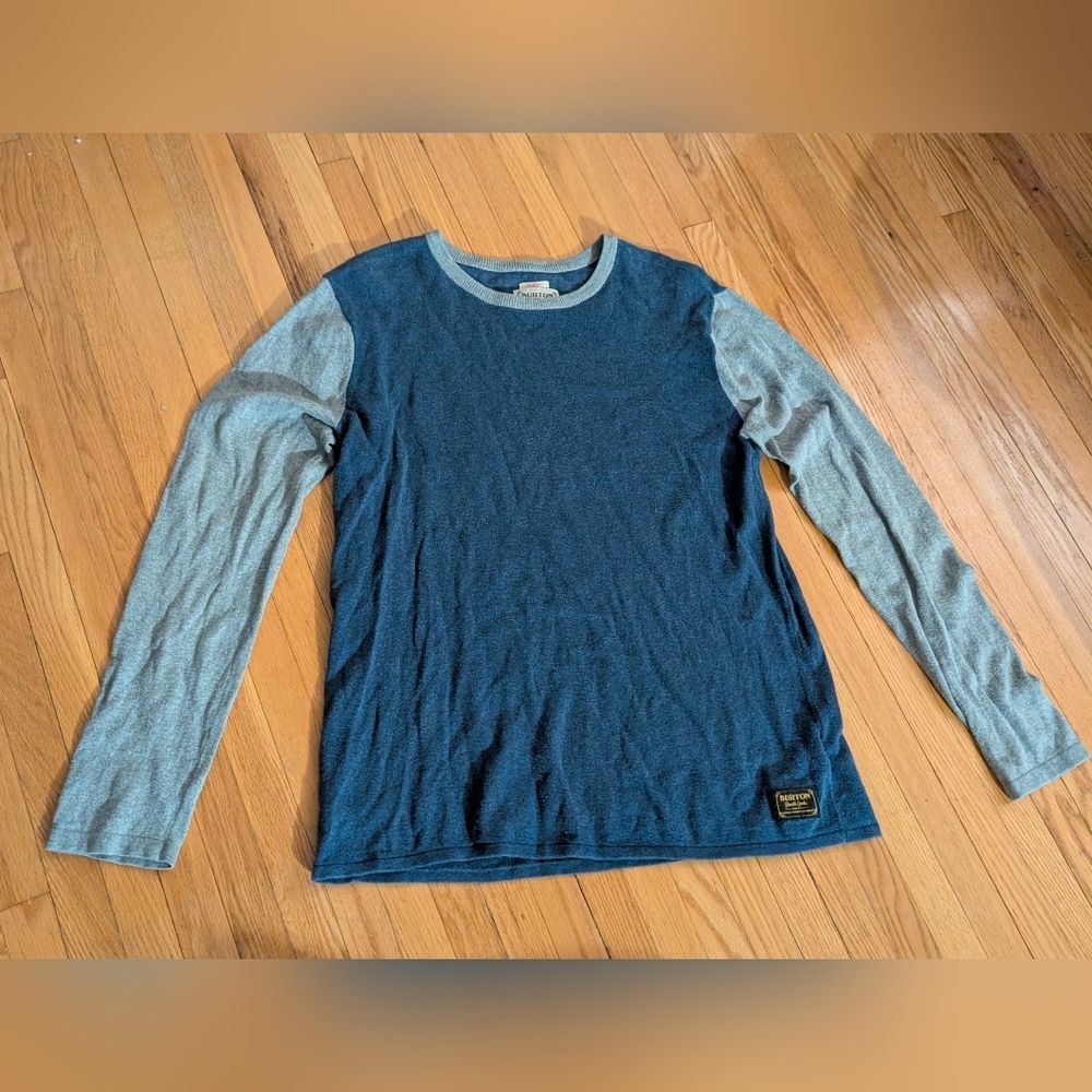 Burton Navy Long Sleeve Top